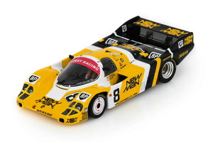 �X�p�[�N 1/43 �|���V�F 956 �`�[�� �u���� ���[�^�[�X�|�[�c #8 ���E�}��24���� 1985 �|�[�� �x�������h/MAURICIO DE NARVAEZ/�P���p�[ �~���[SPARK 1:43 PORSCHE 956 TEAM BRUN MOTORSPORT N8 24h LE MANS 1985 PAUL BELMONDO/M