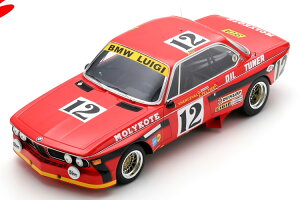 �X�p�[�N 1/18 BMW 3.0 CSi #12 �D�� �X�p24���� 1974 �W���� �V�F���Z���@��/�A���� �y���e�B�G/�s�G�[�� �f���h�lSpark 1:18 BMW 3.0 CSi N12 Winner 24h Spa 1974 Xhenceval/Peltier/Dieudonne