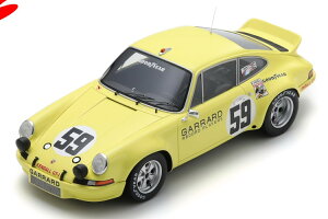 �X�p�[�N 1/18 �|���V�F 911 �J���� RSR #59 �D�� �Z�u�����O12���� 1973 �s�[�^�[ �O���b�O/�n�[���C �w�C�E�b�h/�f�[�u �w���~�b�NSpark 1:18 Porsche 911 Carrera RSR N59 Winner 12h Sebring 1973 Peter Gregg/Hurley Haywo