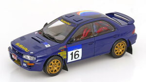 TX^[ 1/18 Xo CvbT 555 #16 ` k[ 1995 Lu Nin Jun/Chen Xue Zhong 299 JSunstar 1:18 Subaru Impreza 555 No16 Rally Hong Kong Beijing 1995 Lu Nin Jun/Chen Xue Zhong Limited Edition 299 pcs
