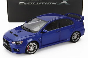 TX^[ 1/18 OH T[ G{[V X 2007 u[^bN JSunstar 1:18 Mitsubishi Lancer Evo X 2007 Blue Metallic