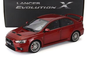 TX^[ 1/18 OH T[ G{[V X 2007 bh^bN JSunstar 1:18 Mitsubishi Lancer Evo X 2007 Red Metallic