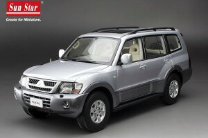 TX^[ 1/18 OH pWF 3.5L V6 V73 2006 Vo[ O[ JSunstar 1:18 MITSUBISHI PAJERO 3.5L V6 V73 2006 SILVER GREY
