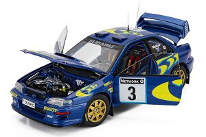 SUN STAR 1/18 �X�o�� �C���v���b�T S5 WRC #3 �D�� �����[ RAC �����o�[�h 1997 �R���� �}�N���[/�j�b�L�[ �O���X�g �J��SUN-STAR 1:18 SUBARU IMPREZA S5 WRC N3 WINNER RALLY RAC LOMBARD 1997 COLIN McRAE/NICKI GRIST
