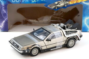 SUN STAR 1/18 �f�����A�� DMC-12 �^�C���}�V�� �o�b�N�E�g�D�E�U�E�t���[�`���[SUN-STAR 1:18 Delorean DMC-12 Time Machine Back to the Future