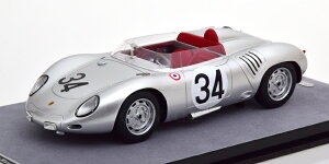 eNmf 1/18 |VF 718 RSK No.34 E}24 1959 75Tecnomodel 1:18 Porsche 718 RSK No.34 24h Le Mans 1959 Barth/Seidel Limited Edition 75 pcs