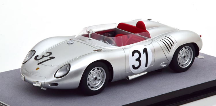 【開店記念セール！】テクノモデル 18 ポルシェ 718 RSK No.31 ル・マン24時間 1959 110台限定Tecnomodel 1:18 Porsche 718 RSK No.31 24h Le Mans 1959 Bonnier Graf Berghe von Trips Limited Edition 110 pcs.