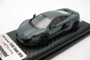 eNmf 1/43 }N[ 675LT N[y VPCO[ 2015 100 Tecnomodel 1:43 McLaren 675LT Coup Chicane Grey 2015 Limited edition 100 pcs.
