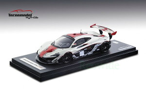 eNmf 1/43 }N[ P1 GTR [X UK`[ 2016 40 Tecnomodel 1:43 McLaren P1 GTR Race UK Team 2016 Limited edition 40 pcs.