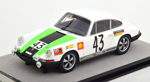 eNmf 1/18 |VF 911T #43 E}24 1968 105Tecnomodel 1:18 Porsche 911T No.43, 24h Le Mans 1968 Gaban/Vanderschrick Limited Edition 105 pcs.