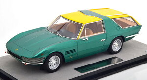 eNmf 1/18 tF[ 330 GT 2+2 V[eBO u[N 1967 O[^bN CG[ 140Tecnomodel 1:18 Ferrari 330 GT 2+2 Shooting Brake 1967 greenmetallic yellow Limited Edition 140 pcs