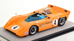 eNmf 1/18 }N[ M8A Ji D o[TCh 1968 }N[ 230 Tecnomodel 1:18 McLaren M8A CanAm Winner Riverside 1968 McLaren Limited Edition 230 pcs