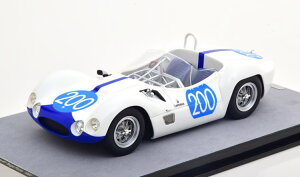 �e�N�m���f�� 1/18 �}�Z���e�B �o�[�h�P�[�W �e�B�| 61 #200 �^���K �t���[���I 1960 ���@�b�J���b�� 80�����Tecnomodel 1:18 Maserati Birdcage Tipo 61 No 200 Targa Florio 1960 Maglioli/Vaccarella Limited Edition 80 pcs