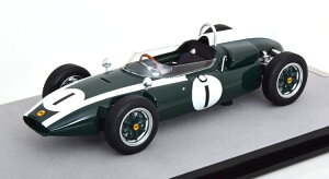 テクノモデル 1/18 クーパー T53 イギリスGP ワールドチャンピオン 1960 ブラバム 175台限定Tecnomodel 1:18 Cooper T53 GP Great Britain World Champion 1960 Brabham Limited Edition 175 pcs