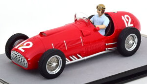 テクノモデル 1/18 フェラーリ 375 F1 優勝 イギリスグランプリ 1951 ドライバーフィギュア付 85台限定 Tecnomodel 1:18 Ferrari 375 F1 Winner GP Great Britain 1951 Gonzales with driver figurine Limited Edition 85 pcs