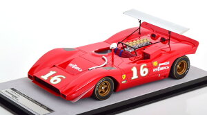 �e�N�m���f�� 1/18 �t�F���[�� 612P #16 Can-Am Riverside 1969 Amon 140�����TECNOMODEL 1:18 Ferrari 612P No 16 Can-Am Riverside 1969 Amon Limited Edition 140 pcs