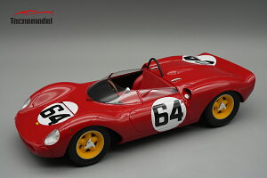 eNmf 1/18 tF[ 206 fB[m SP tCuN VECXg 1965 XN[fA SEFAC #64 D L.ScarfiottiTecnomodel 1:18 Ferrari 206 Dino SP Freiburg Schauinsland 1965 Scuderia SEFAC #64 L.Scarfiotti W