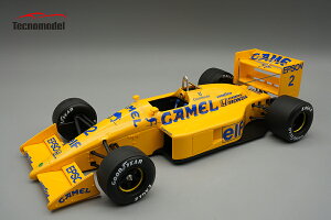 �e�N�m���f�� 1/18 ���[�^�X 100T 1988 �鎭 ���{�O�����v�� #2 Satoru NakajimaTecnomodel 1:18 Lotus 100T 1988 Suzuka GP #2 Satoru Nakajima