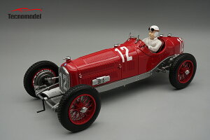 eNmf 1/18 At@I P3 eB[| B #12 1932 D tXGP Tazio Nuvolari tBMAtTecnomodel 1:18 Alfa Romeo P3 Tipo B #12 1932 Winner French GP Tazio Nuvolari with pilot figure