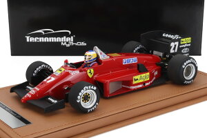 eNmf 1/18 tF[ F1 156-85 #27 Ji_Ov 1985 MICHELE ALBORETO pCbgtBMAt 110TECNOMODEL 1:18 FERRARI F1 156-85 N27 CANADA GP 1985 MICHELE ALBORETO with pilot figure limited 110 pcs