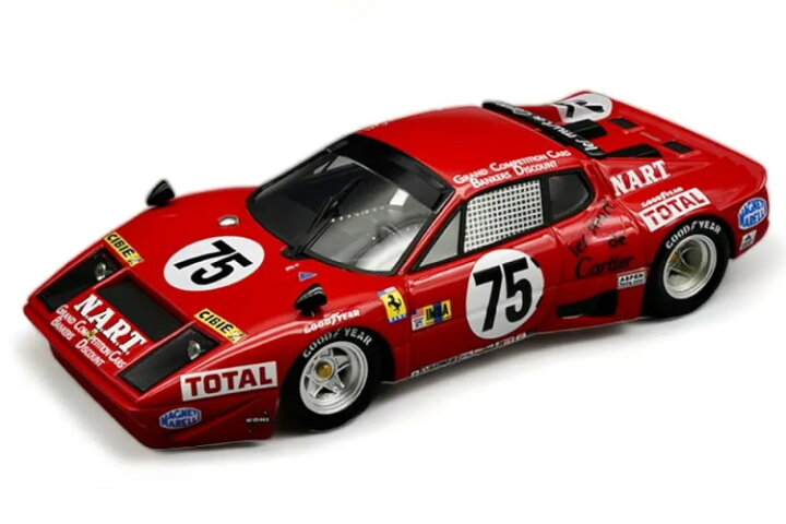 楽天市場】テクノモデル 1/43 フェラーリ 365 GT4/BB 4.4L ノース 