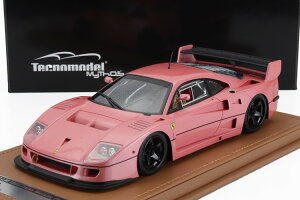 eNmf 1/18 tF[ F40 LM 1996 vXo[W ^bNsNJ[ 5X|[N ubNzC[ 60Tecnomodel 1:18 Ferrari F40 LM 1996 Press Version Metallic Pink Color with 5 Spoke black wheels
