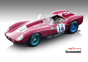 eNmf 1/18 tF[ 250 TR eX^bT 3.0L V12 #14 `[XN[fAtF[ D E}24ԃ[X 1958 OLIVIER GENDEBIEN P.HILL 175TECNOMODEL 1/18 FERRARI 250 TR TESTAROSSA 3.0L V12 N14 