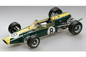 �e�N�m���f�� 1/18 ���[�^�X 48 #8 F2 �|�[�O�����v�� 1967 �O���n�� �q�� 40�����TECNOMODEL 1:18 Lotus 48 #8 F2 GP Pau 1967 Hill Limited Edition 40 pcs