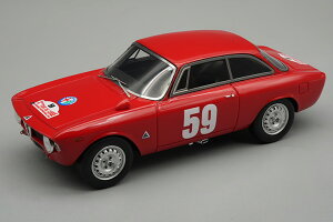 eNmf 1/43 At@ I WA 1600 Xvg GTA c[ h RX 1966 #59 L.BianchiTecnomodel 1:43 Alfa Romeo Giulia 1600 Sprint GTA 1966 Tour de Corse Driver L.Bianchi Car #59