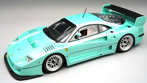 eNmf 1/18 tF[ F40 LM vXo[W 1996 Cgu[^bN V[P[Xt 40Tecnomodel 1:18 FERRARI F40 LM PRESS VERSION 1996 LIGHT BLUE METALLIC WITH SHOWCASE LIMITED 40 pcs