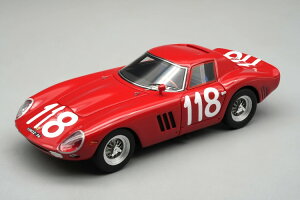 eNmf 1/43 tF[ 250 GTO 64 3.0L V12 #118 ^KEt[I 1965 Ne Fbg/KG^[m X^bo 40Tecnomodel 1:43 FERRARI 250 GTO 64 3.0L V12 N118 TARGA FLORIO 1965 CLEMENTE RAVETTO