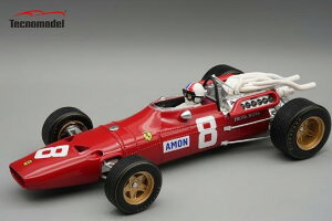 �e�N�m���f�� 1/18 �t�F���[�� �t�H�[�~����1 312 F1-67 #8 �h�C�c �O�����v�� 1967 �N���X �G�C���� �p�C���b�g�t�B�M���A�t 45�����Tecnomodel 1:18 FERRARI F1 312 F1-67 N8 GERMAN GP 1967 CHRIS AMON with pilot figure 