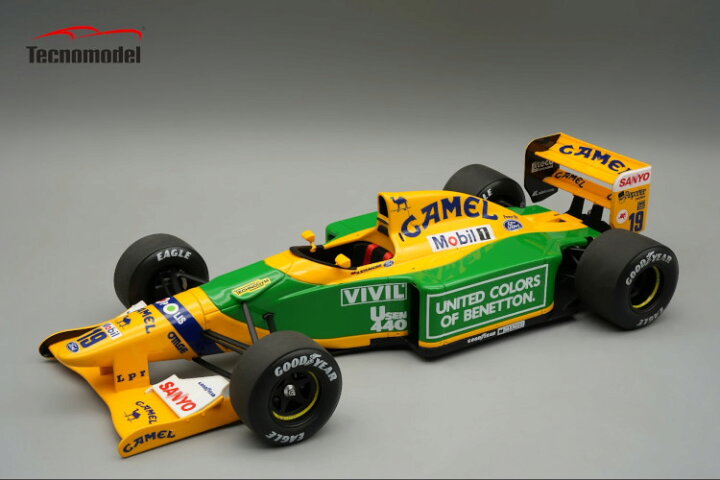 楽天市場】テクノモデル 1/18 ベネトン F1 B192 フォード #19 優勝 