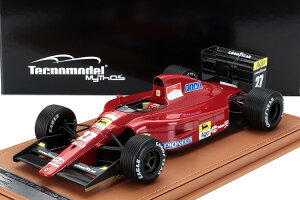 �e�N�m���f�� 1/18 �t�F���[�� �t�H�[�~����1 642 #27 �C���� �O�����v�� ���C���^�C�� 1991 �A���� �v���X�gTecnomodel 1:18 FERRARI F1 642 N27 IMOLA GP WITH RAIN TIRES 1991 ALAIN PROST