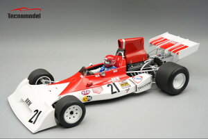 �e�N�m���f�� 1/18 BRM �t�H�[�~����1 P160E #21 �����c�@ �C�^���A�O�����v�� 1973 �j�L ���E�_ �h���C�o�[�t�B�M���A�t 58�����Tecnomodel 1:18 BRM F1 P160E N21 MONZA ITALY GP 1973 NIKI LAUDA with pilot figure LIMITED 