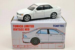 トミカ TOMYTEC 1/64トミカリミテッドヴィンテージネオ  レクサス IS200 1999 ホワイト 香港限定品 トヨタ アルテッツァ