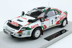 TOPMARQUES 1/18 g^ ZJ 4WD(ST185)JXg[ #1 Tt@[ 1993 D TOYOTA CELICA 4WD (ST185) CASTROL N 1 WINNER RALLY SAFARI 1993 JUHA KANKKUNEN