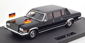 gbv}PX 1/18 W 115 GDR 哝 T[ 1985 ubN 100Top Marques 1:18 ZIL 115 GDR Presidential Saloon 1985 black Honecker Limited Edition 100 pcs