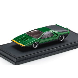 TOP MARQUES 1/43 At@I J{ xg[l 1968 O[^bN TOPMARQUES 1:43 ALFA ROMEO CARABO BERTONE 1968 GREEN MET
