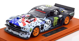 gbv}PX 1/18 tH[h }X^O t[jK 1965 V[P[Xt 500TOPMARQUES 1:18 FORD MUSTANG Hoonigan Stars ans Stripes 1965 with ShowCase Limited 500 pcs