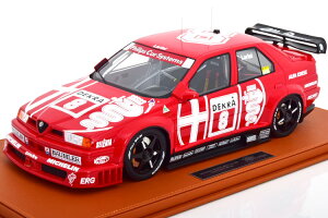 �g�b�v�}���P�X 1/12 �A���t�@ �����I 155 V6 TI DTM �`�����s�I�� 1993 �j�R���E�����[�j �V���[�P�[�X�t�� 250����� Top Marques 1:12 Alfa Romeo 155 V6 TI DTM Champion 1993 Nicola Larini with ShowCase Limited Edition 250 p