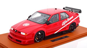 �g�b�v�}���P�X 1/12 �A���t�@ �����I 155 V6 TI DTM �v���[���e�[�V���� 1993 ���b�h /�z���C�g/�u���b�N �V���[�P�[�X�t�� 250�����Top Marques 1:12 Alfa Romeo 155 V6 TI DTM Presentation 1993 red white black with Show