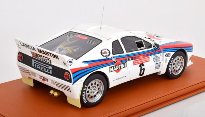 楽天市場】トップマルケス 1/12 ランチア ラリー037 優勝 ラリー 