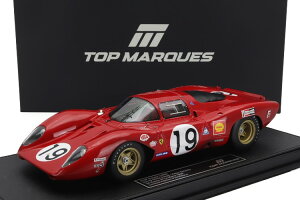 gbv}PX 1/18 tF[ 312P 3.0L V12 N[y `[ SEFAC #19 E}24ԃ[X _[eBo[W 1969 CHRIS AMON/PETER SCHETTYTop Marques 1:18 FERRARI 312P 3.0L V12 COUPE N19 24h LE MANS DIRTY VERSION 1969 CH