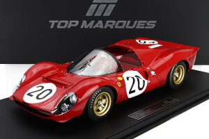 gbv}PX 1/12 tF[ 330 P3/4 XpC_[ #20 E}24ԃ[X 1967 C.Amon/N.Vaccarella fBXvCP[Xt 250Top Marques 1:12 Ferrari 330 P3/4 Spider #20 24h LeMans 1967 C.Amon/N.Vaccarella wi