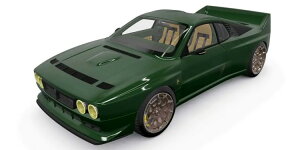 gbv}PX 1/18 L `A EVO37 2021 _[NO[^bNTop Marques 1:18 Kimera Lancia EVO37 2021 dark green metallic