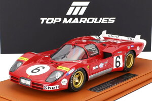 gbv}PX 1/18 tF[ 512S Oe[ #6 E}24 1970 tF[ SEFAC `[ COicBI MeB/j[m @bJ 500TOPMARQUES 1:18 Ferrari 512S Long Tail N6 24h Le Man
