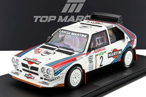 �g�b�v�}���P�X 1/12 �����`�A �f���^ S4 �`�[�� �}���e�B�j ���[�V���O #2 �T������ �����[ �D�� 1986 �}���N �A����/�C���b�J �L�r�}�LTOPMARQUES 1:12 LANCIA DELTA S4 TEAM MARTINI RACING N2 WINNER RALLY SANREMO 19