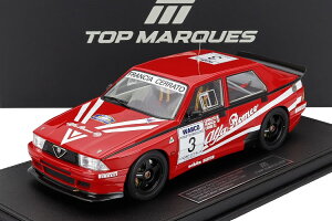 �g�b�v�}���P�X 1/18 �A���t�@ �����I #3 �D�� �W�� �f�B�^���A 1989 �`�F�b���[�g/�t�����`��/�`�F�b��TOP MARQUES 1:18 Alfa Romeo #3 Winner Giro D Italia 1989 Cerrato / Francia / Cerri