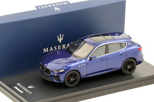 �}�Z���e�B���� TSM���f�� 1/43 �}�Z���e�B �����@���e V8 �g���t�F�I �u���[ �G���c�B�I�[�lTSM Model 1:43 Maserati Levante V8 Trofeo Blu Emozione